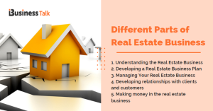 Different Parts of Real Estate Business#