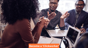 Become a 'Clickworker'