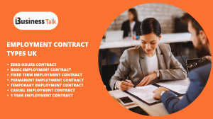 Employment Contract Types UK
