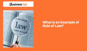 What is an Example of Rule of Law