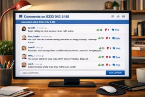 What Are People Saying Online About 0333 042 8418